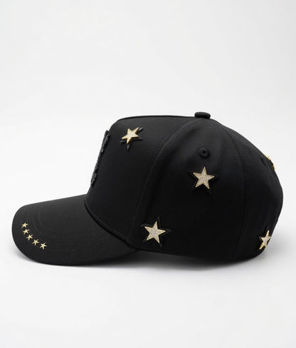 KEVIN HAT BLACK NY AND Gold