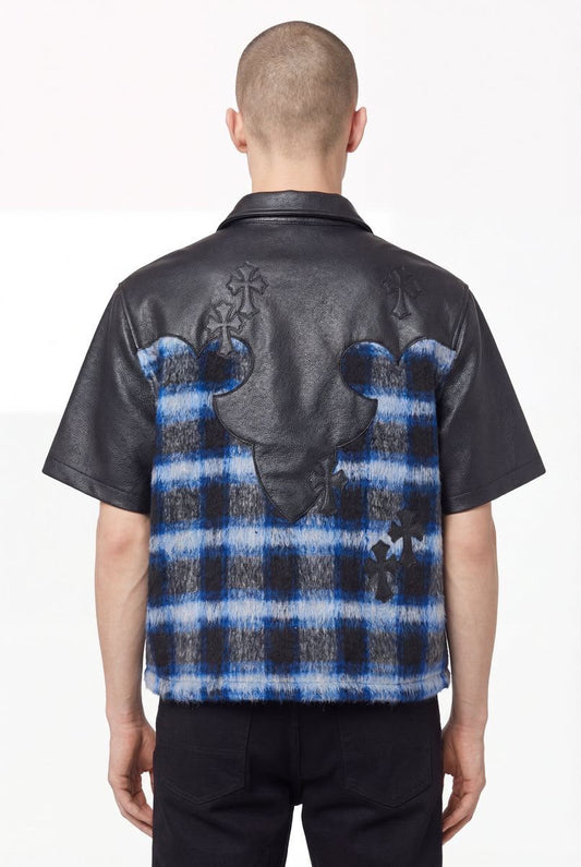 GUAPI Midnight Sky Cross Patch Shirt