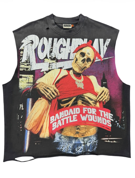 ROUGH PLAY LAZO ROJO ESQUELETO