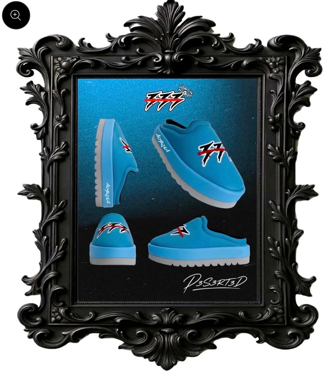 D3S3RT3D® — VII Commandment Slides - BLUE