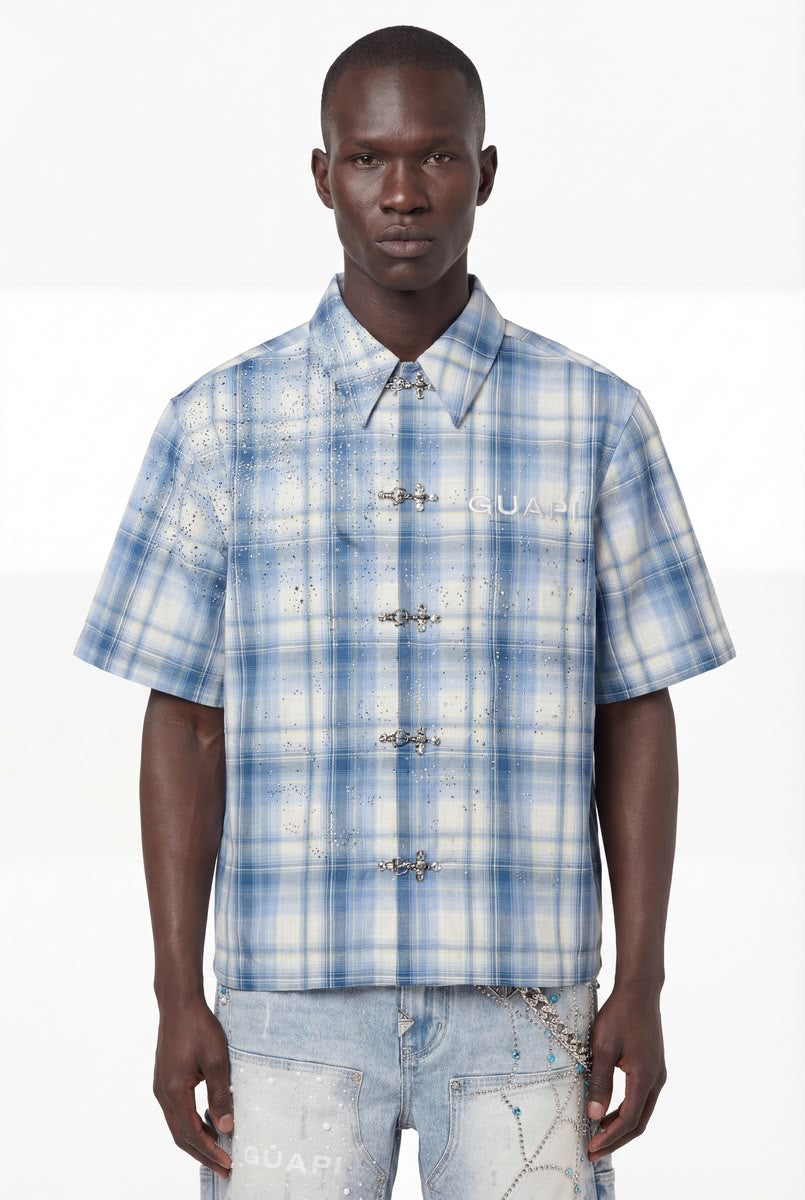 GUAPI Glacier Plaid Shirt