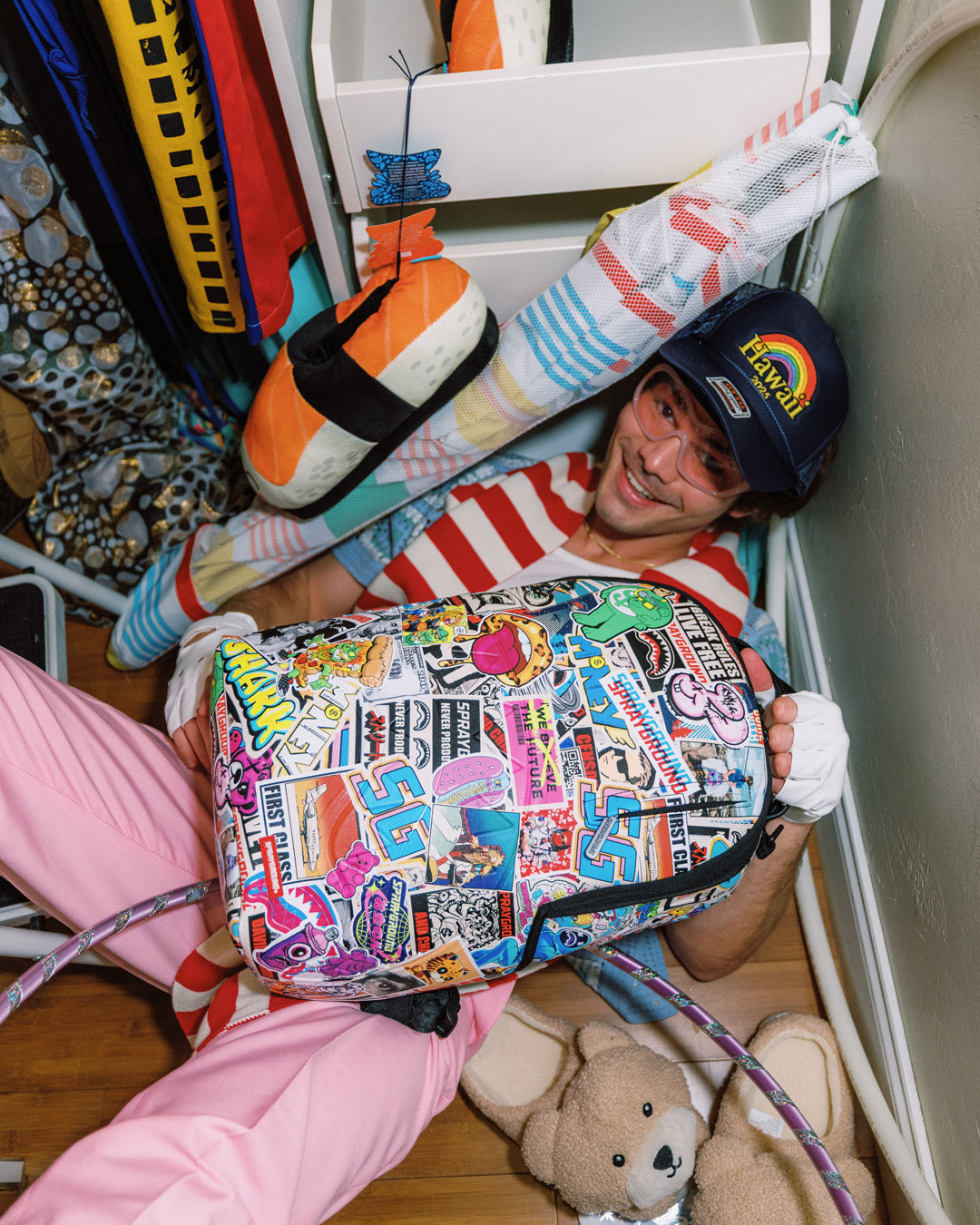 SPRAYGROUND LIFE'S A MOVIE BACKPACK