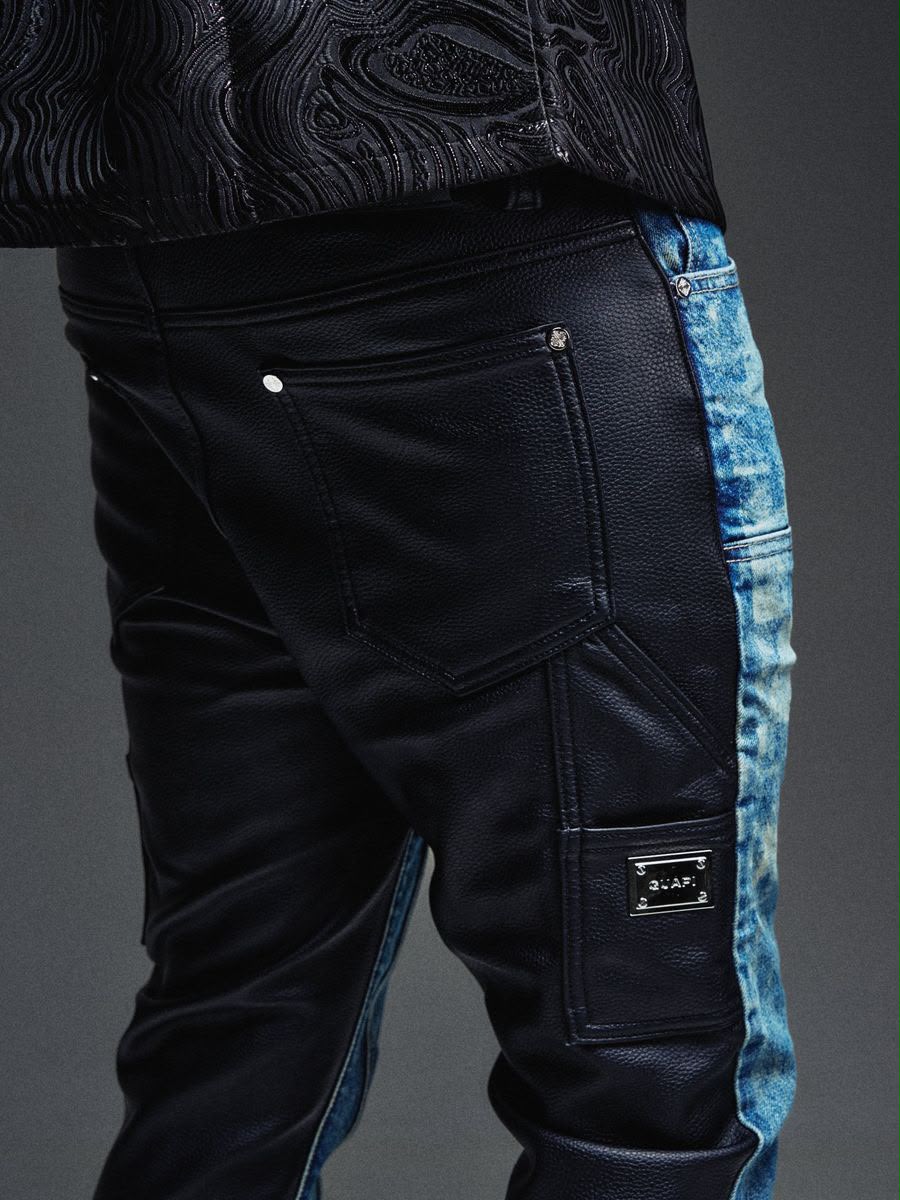 GUAPI Vintage Blue Racer Denim