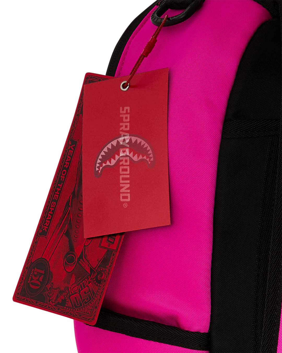 SPRAYGROUND SHARK CENTRAL 2 PINK CODE BACKPACK