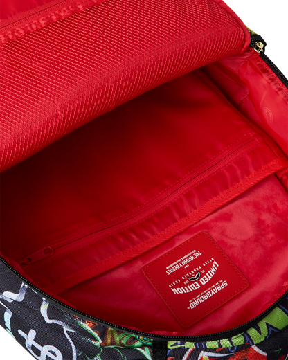SPRAYGROUND MONEYBEAR TUNNEL MURAL BACKPACK