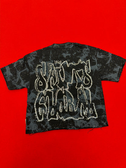 MEN BKYS FAITH F-TERRY CROPPED T-SHIRT