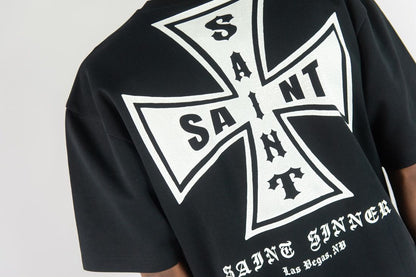 Rebel SAINT CROSS TEE