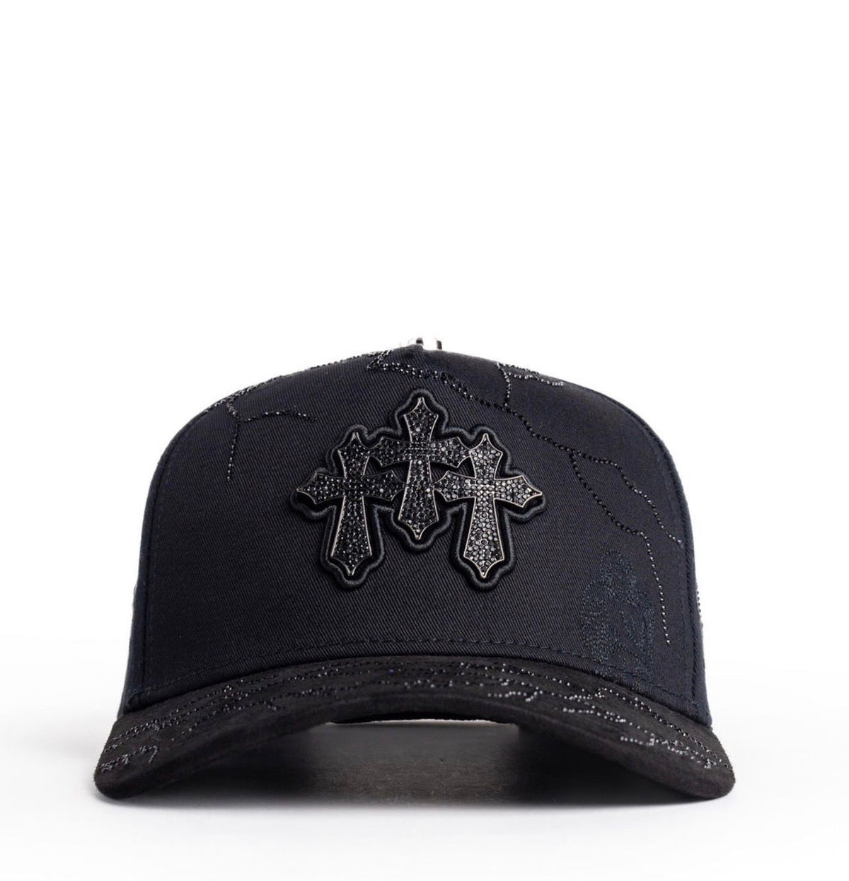 Kevin HAT Black with crosses
