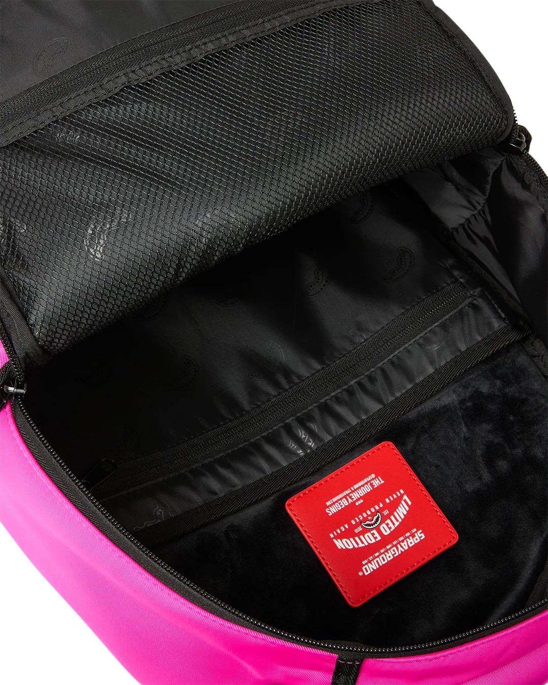 SPRAYGROUND SHARK CENTRAL 2 PINK CODE BACKPACK