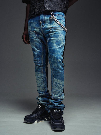 GUAPI Vintage Blue Racer Denim
