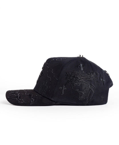 Kevin HAT Black with crosses