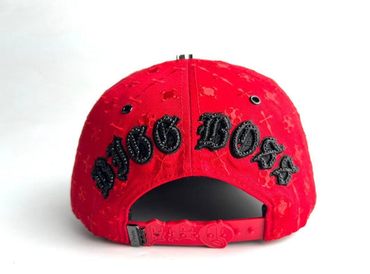 BIGG BOSS Crosses RED AND BLACK HAT