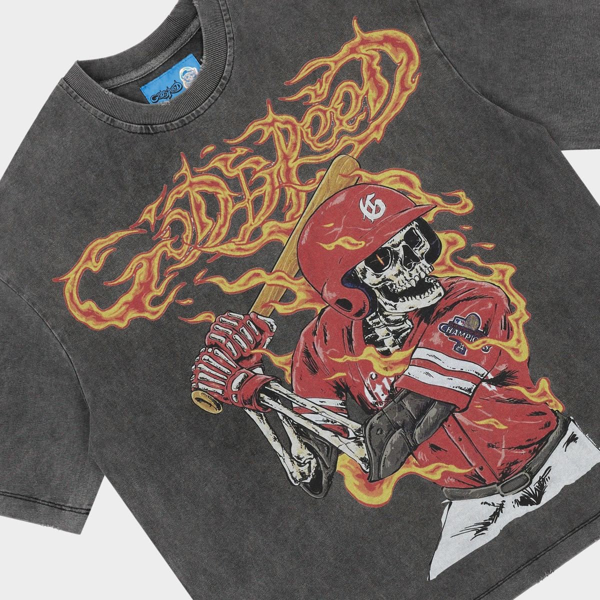Godspeed Slugger T-shirt NG (Grey Wash)