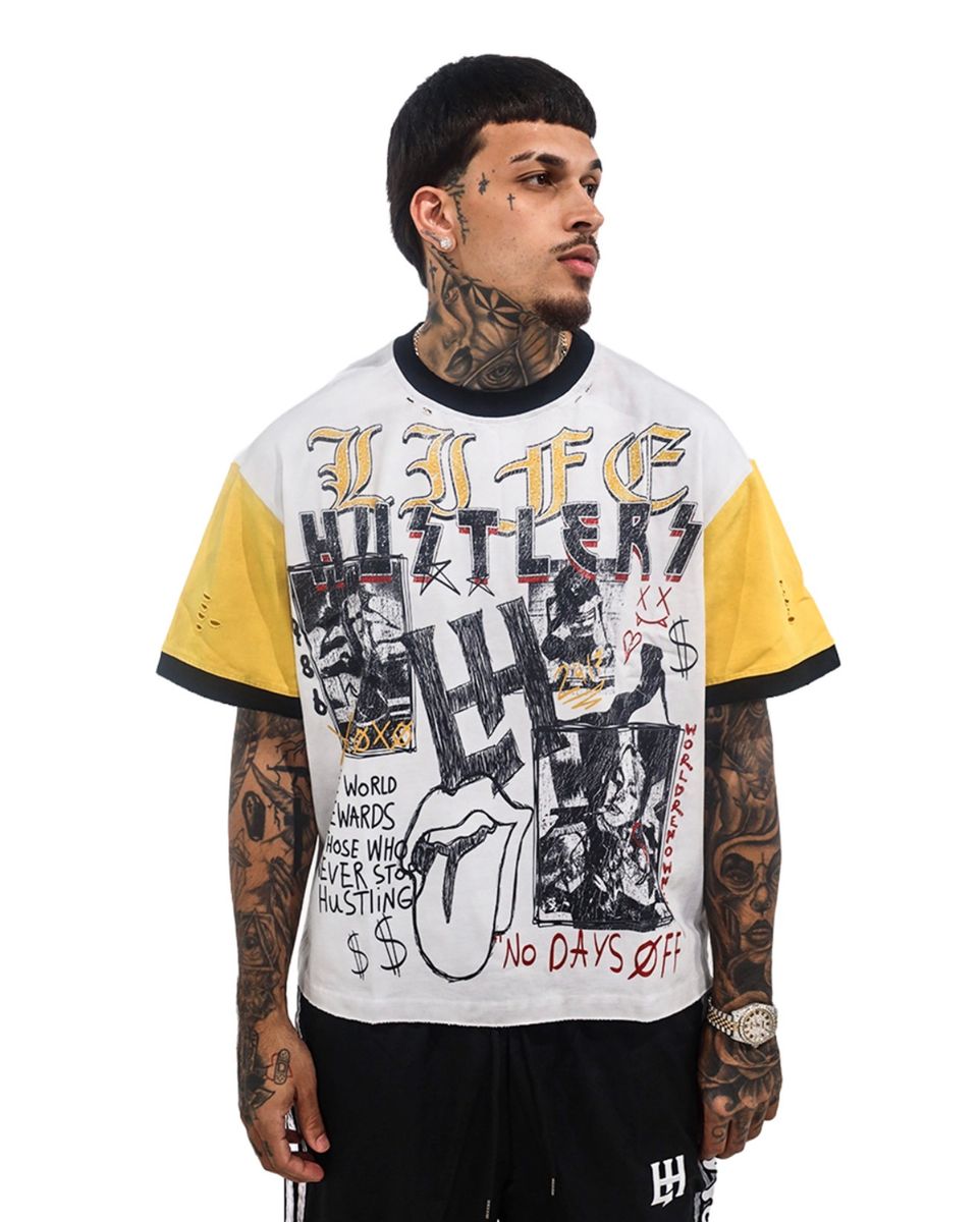 LIFE HUSTLERS LH 'ROLLING TEE