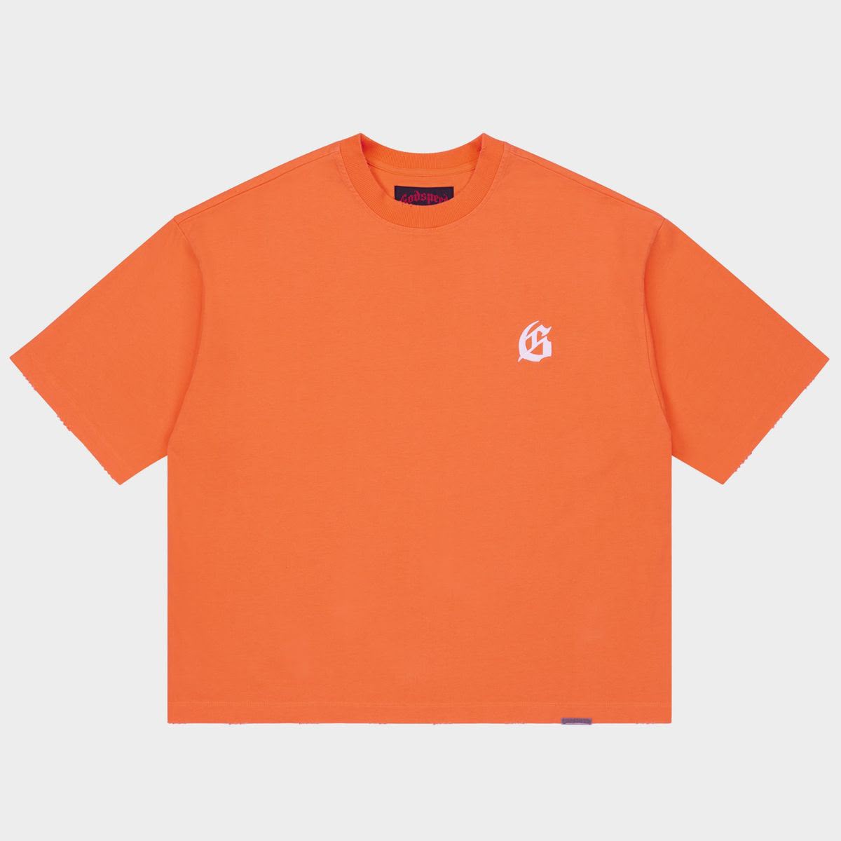 GODSPEED GS LOGO ORANGE T-SHIRT