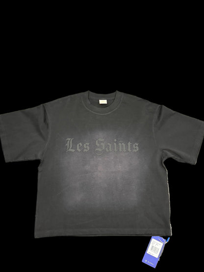 REBEL LES SAINTS TEE BLACK