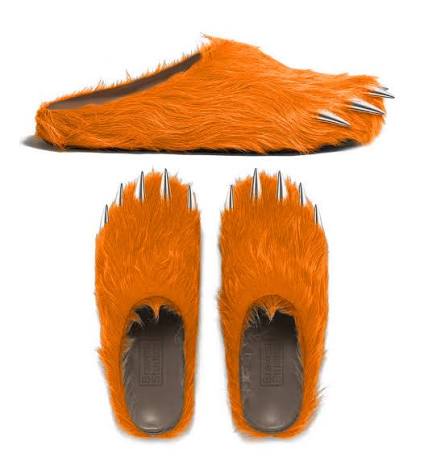 BEAR CLAW MULE ORANGE