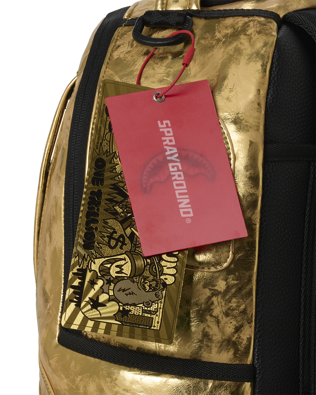 SPRAYGROUND SHARK CENTRAL GOLDEN AGE BACKPACK