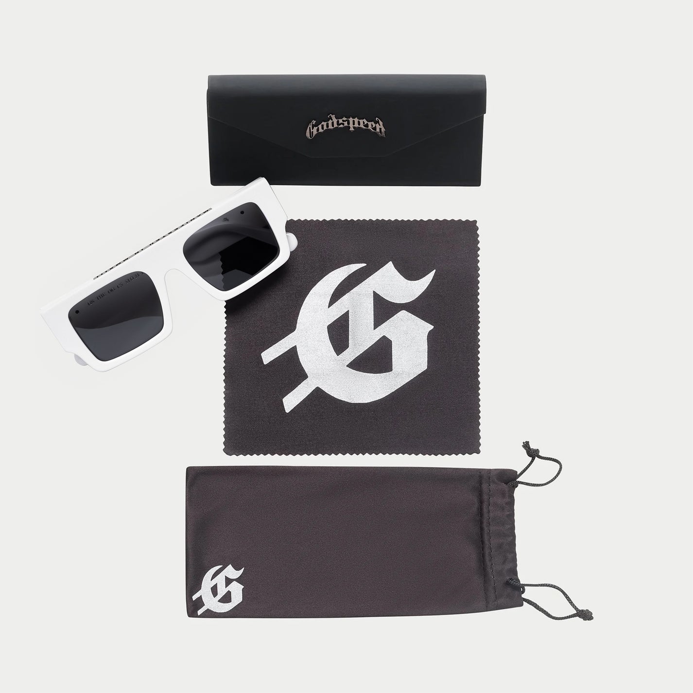 GODSPEED SUNGLASSES DINO WHITE