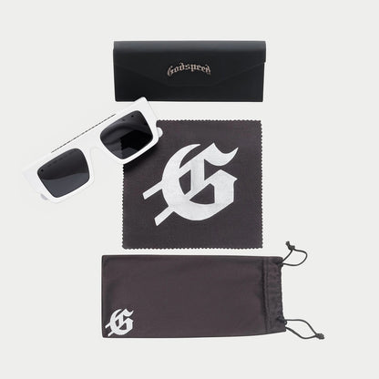 GODSPEED SUNGLASSES DINO WHITE