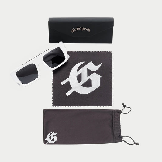 GODSPEED SUNGLASSES DINO WHITE