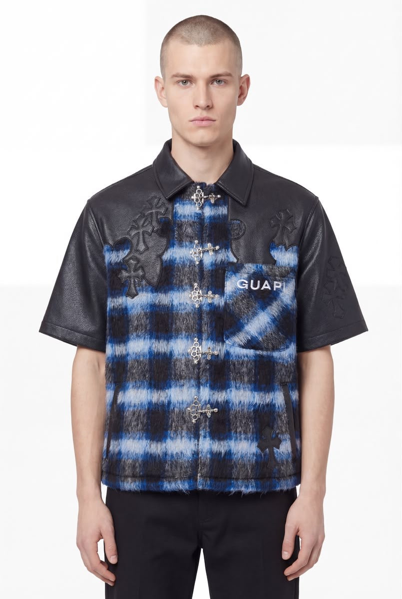 GUAPI Midnight Sky Cross Patch Shirt