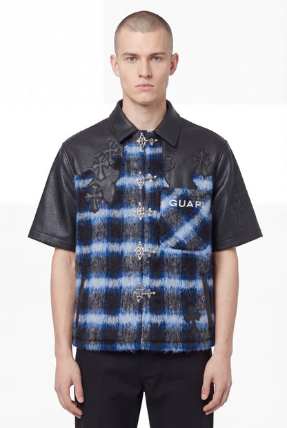 GUAPI Midnight Sky Cross Patch Shirt
