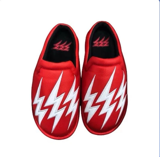 333 Thunder Slides - Red & Black