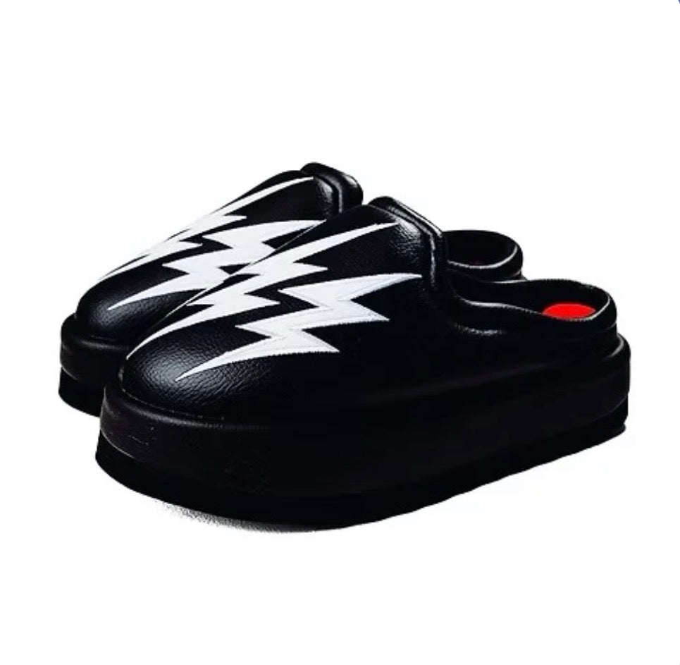 333 Thunder Slides - Black & Black