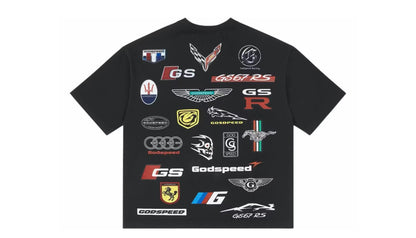 Godspeed Herren Insignias T-Shirt in schwarz