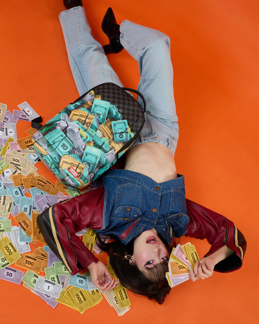 Sprayground MONOPOLY MONEY STACKS BACKPACK