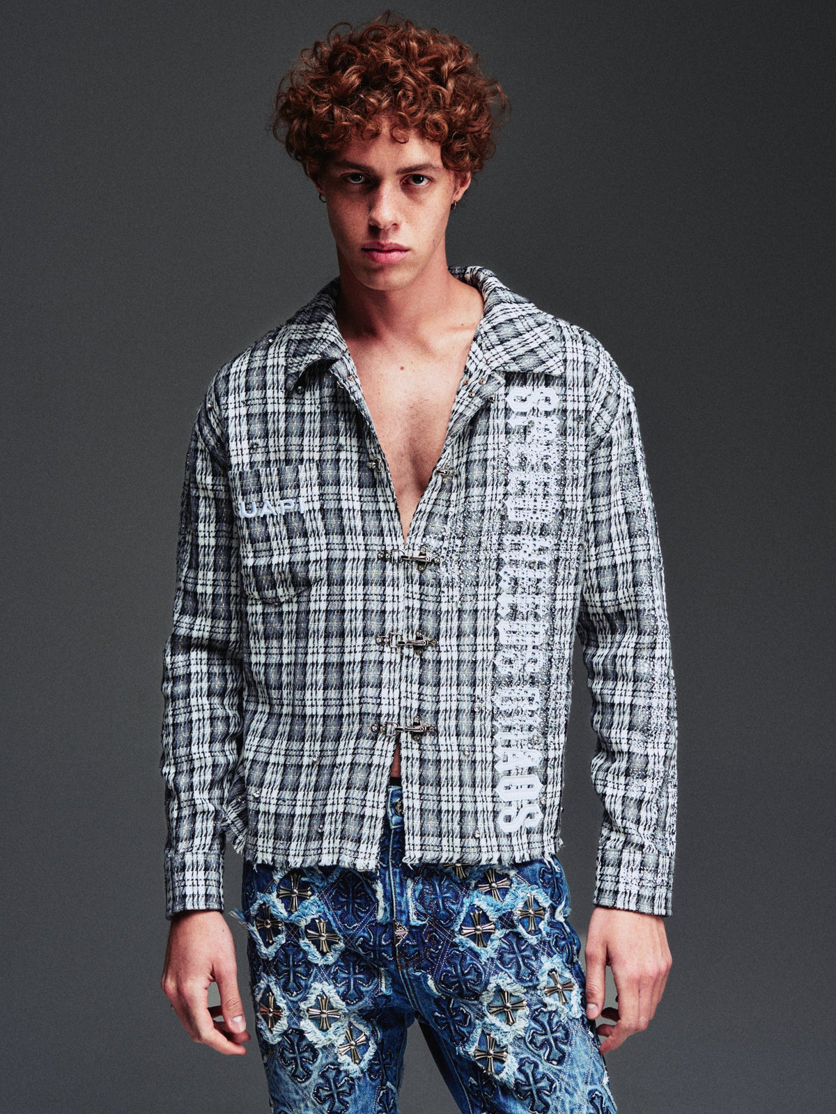 GUAPI Ash Plaid Shirt