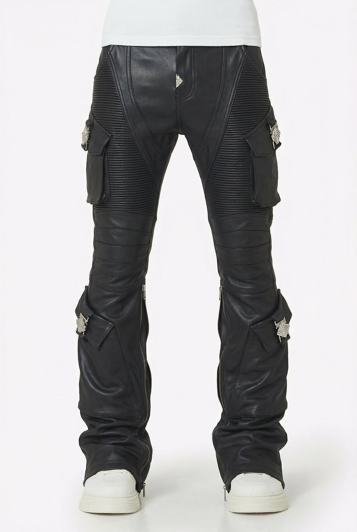 GUAPI Black Ops Leather Pants