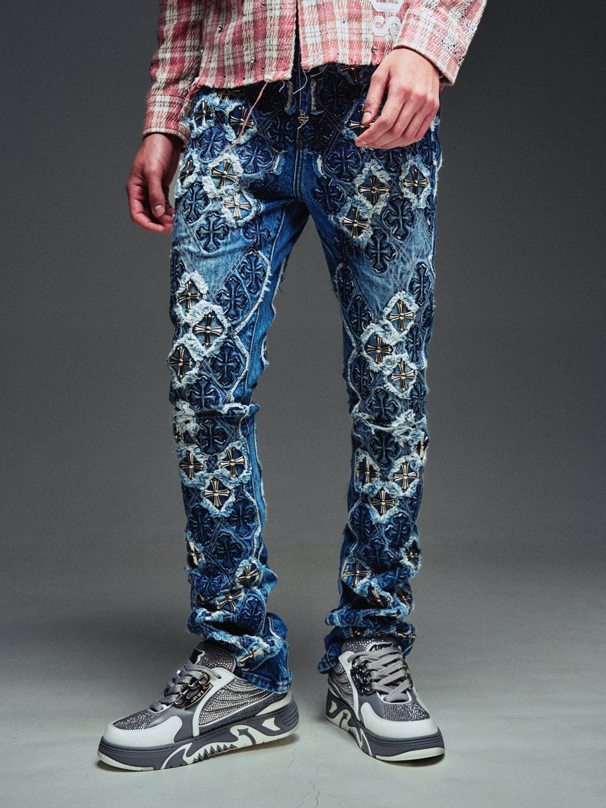 GUAPI Vintage Blue Relic Denim
