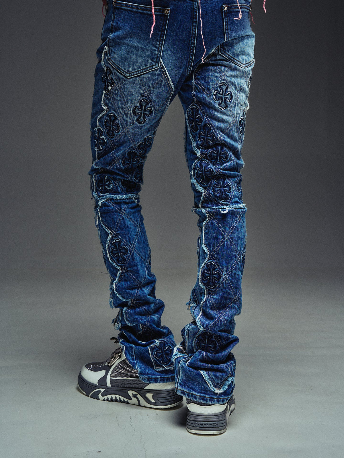GUAPI Vintage Blue Relic Denim