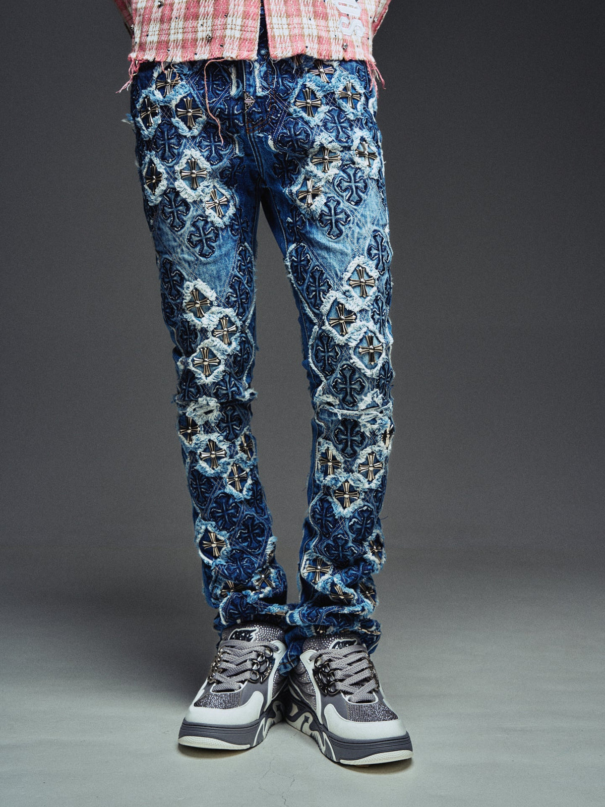 GUAPI Vintage Blue Relic Denim