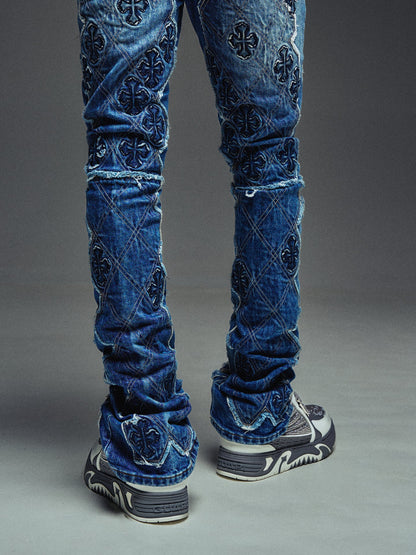 GUAPI Vintage Blue Relic Denim