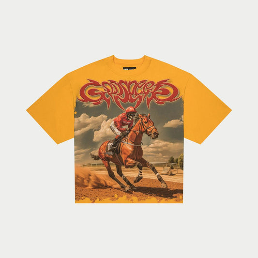 GODSPEED THOROUGHBRED T-SHIRT (YELLOW)
