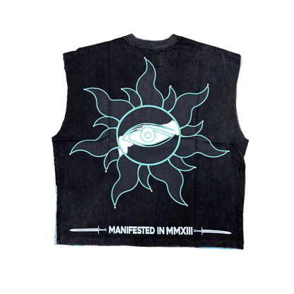 GODSPEED NEW YORK SUNKEN LIBERTY SLEEVELESS black