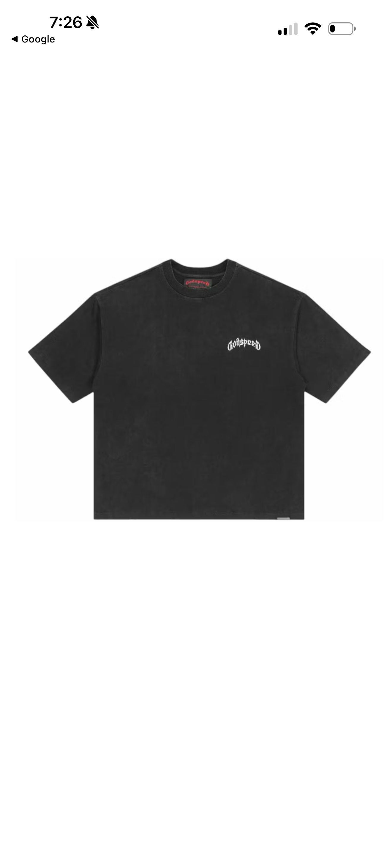 Godspeed Vital Necessi-Tee (Black)
