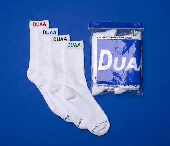 DUAA ELITE SOCKS WHITE