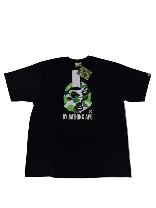 BAPE CAMO LOGO T SHIRT GREEN