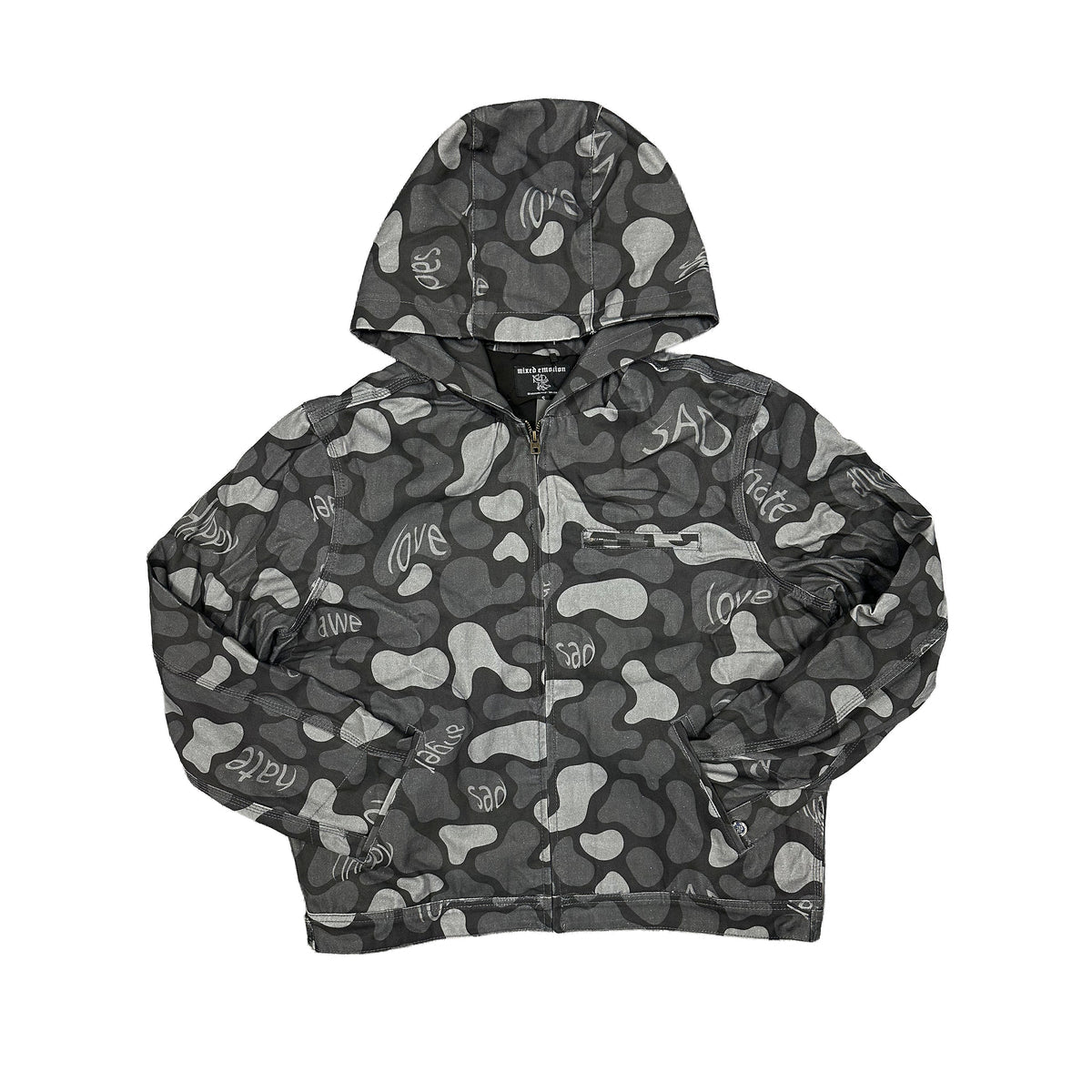 MIXED EMOTION BLACK CARPENTER JACKET