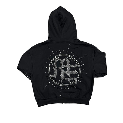 MIXED EMOTION BLACK PEARL HOODIE