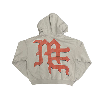 MIXED EMOTION BROKEN HALO HOODIE GREY