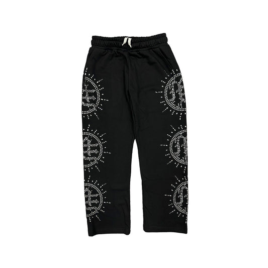 MIXED EMOTION BLACK PEARL ECLIPSE RHINESTONE PANTS