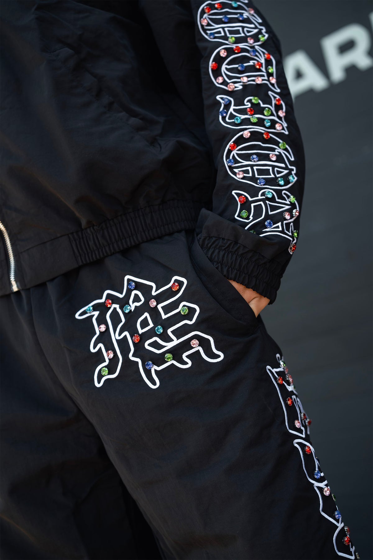 MIXED EMOTION BLACK NYLON SET ME
