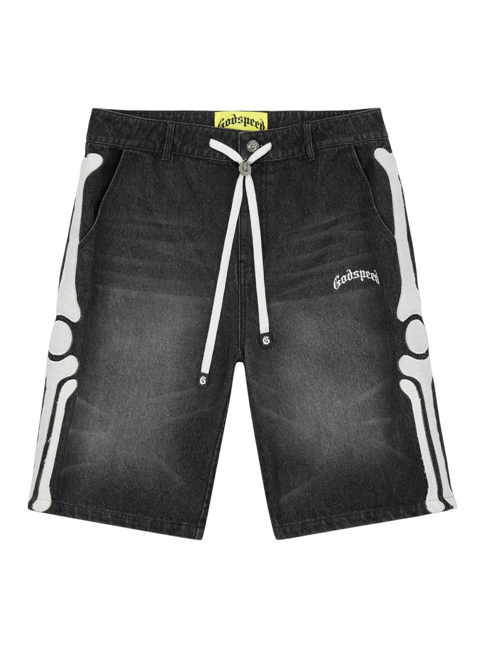 GODSPEED FÉMUR DENIM SHORTS (BLACK)