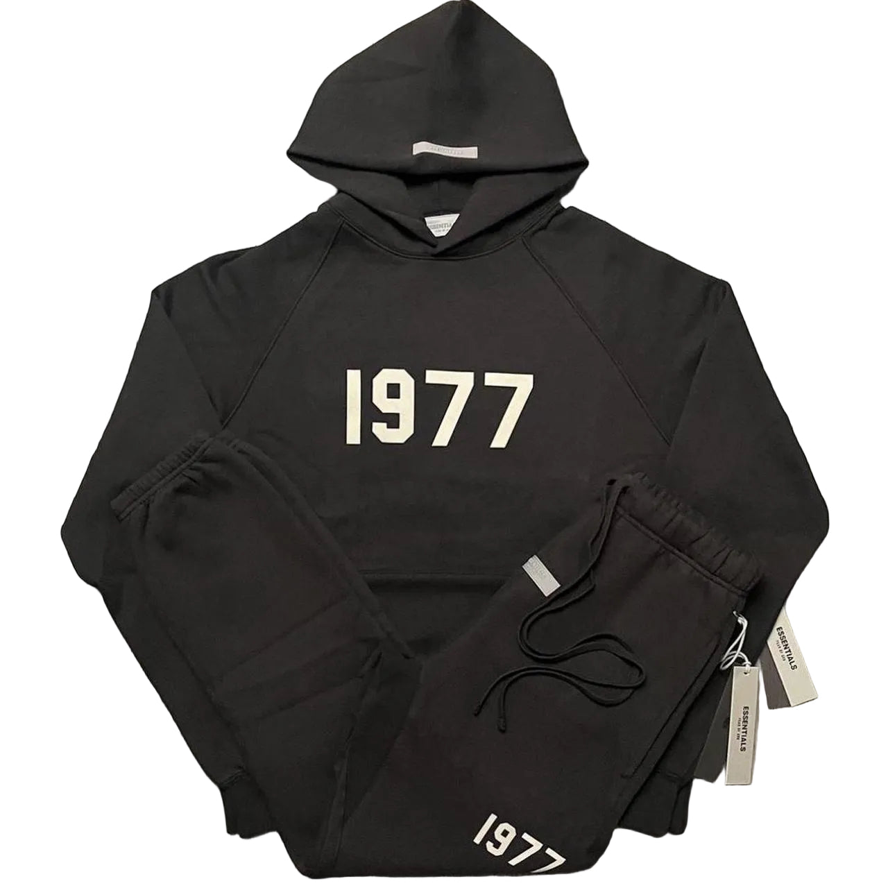 Fear of God Men's Black and Grey Sweatshirt set
