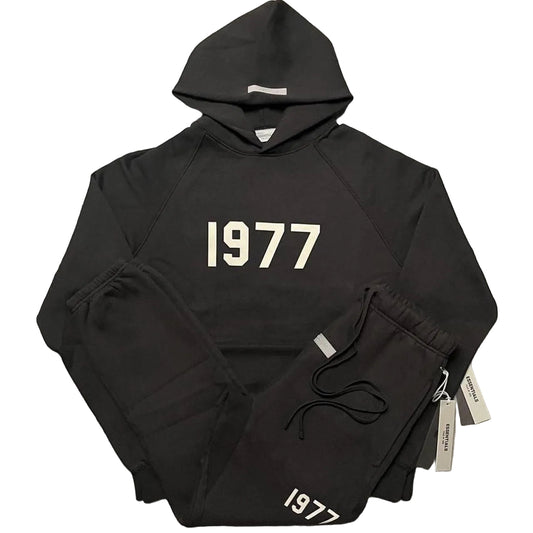 Fear of God Men's Black and Grey Sweatshirt set